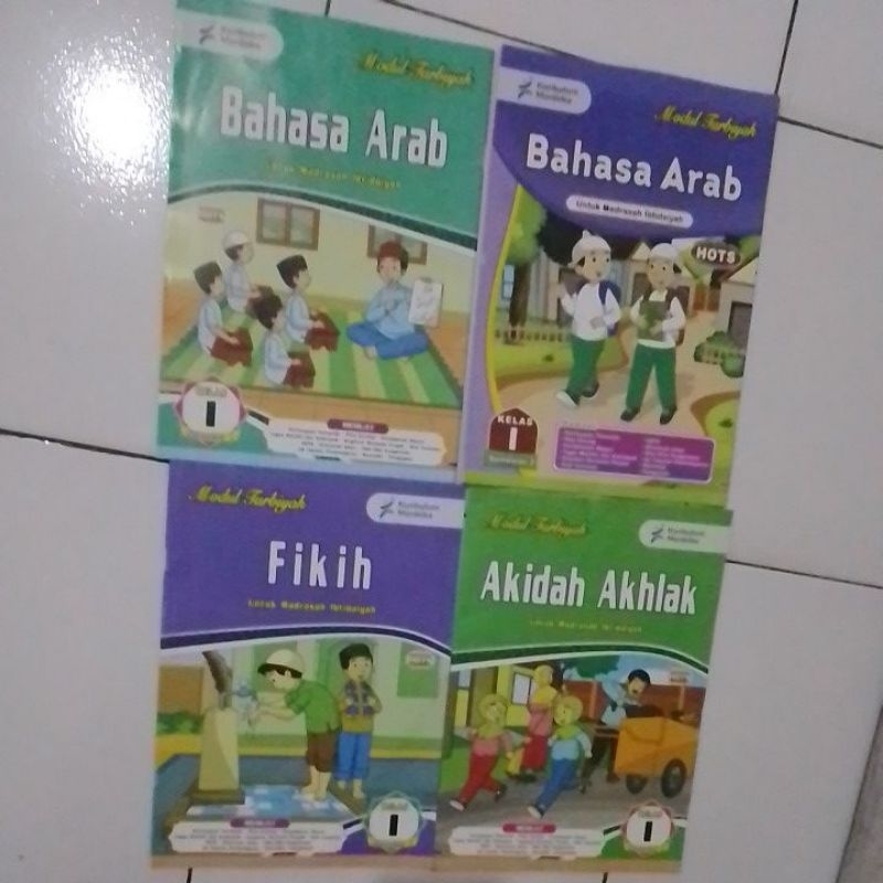 LKS BAHASA ARAB S 1, 2 FIQIH, AKIDAH AKHLAK SD KELAS 1 KURIKULUM MERDEKA