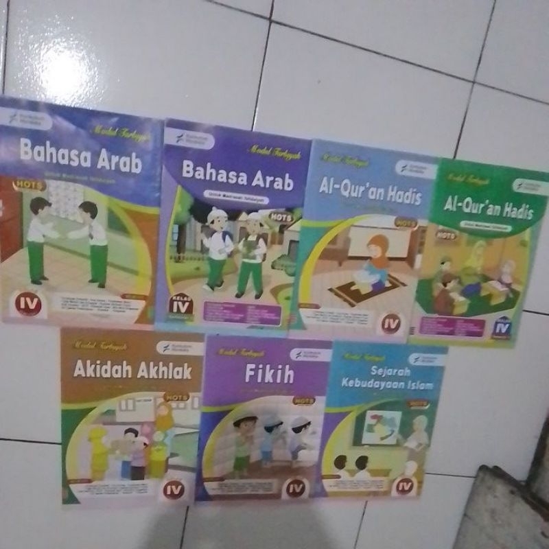 LKS BAHASA ARAB, AL-QUR'AN HADIS,AKIDAH AKHLAK, FIQIH,SKI SD KELAS 4 KURIKULUM MERDEKA