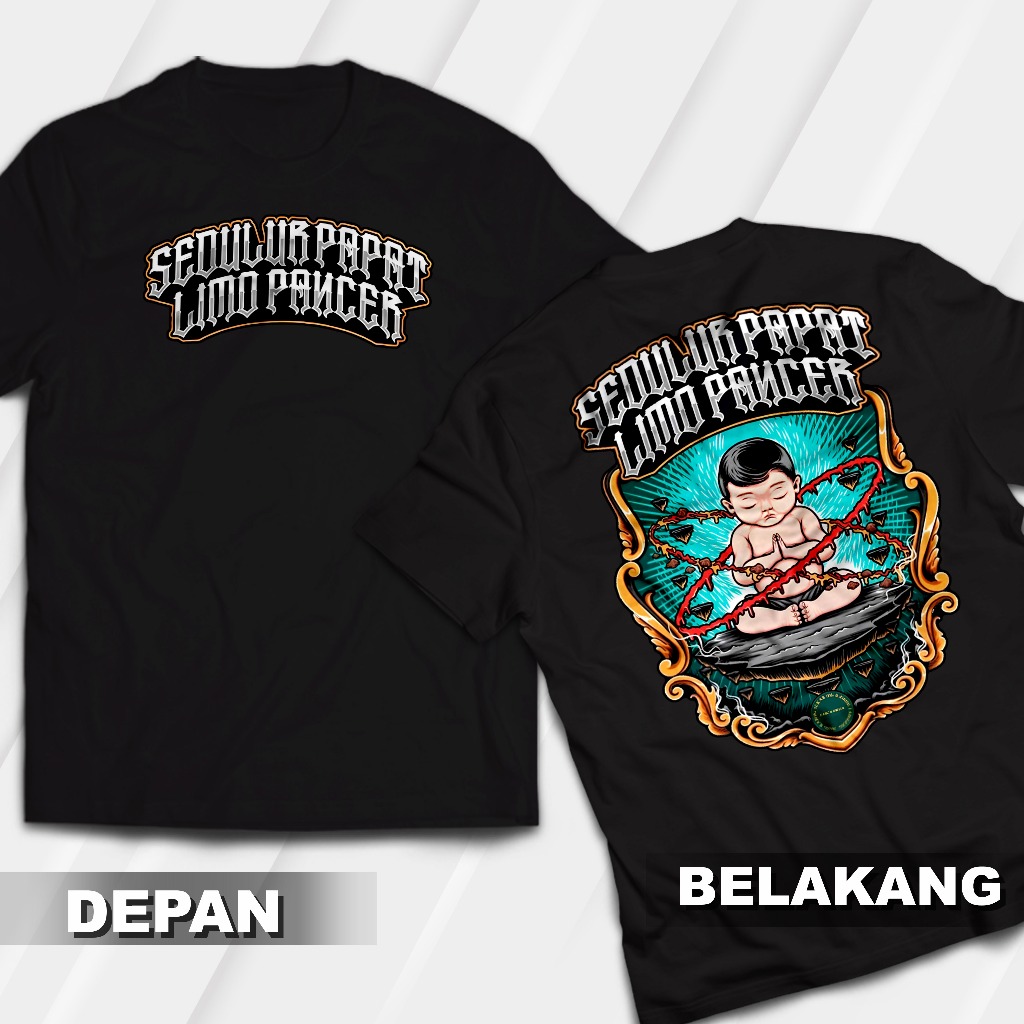 Kaos SEDULUR PAPAT LIMO PANCER | Kaos Jawa Culture