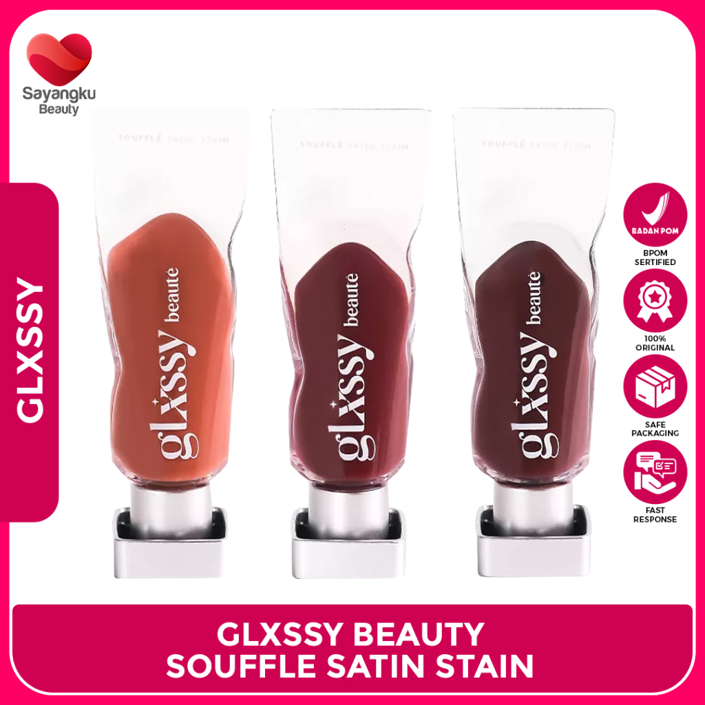 GLXSSY Beaute Soufflé Satin Stain Lip Tint