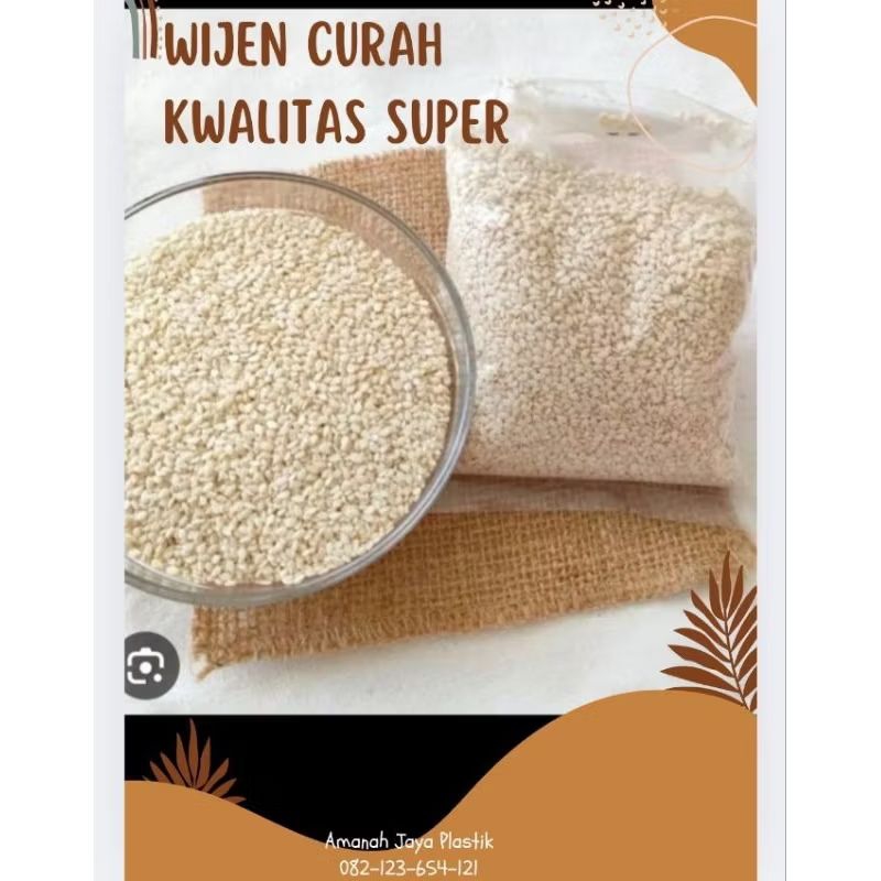 

BIJI WIJEN KWALITAS SUPER _REPACK 500 GRAM