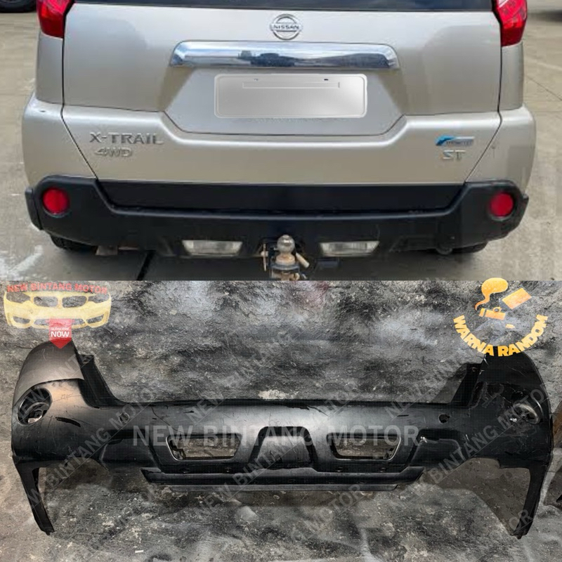 Bumper belakang nissan xtrail x trail T31 2010 2015 original