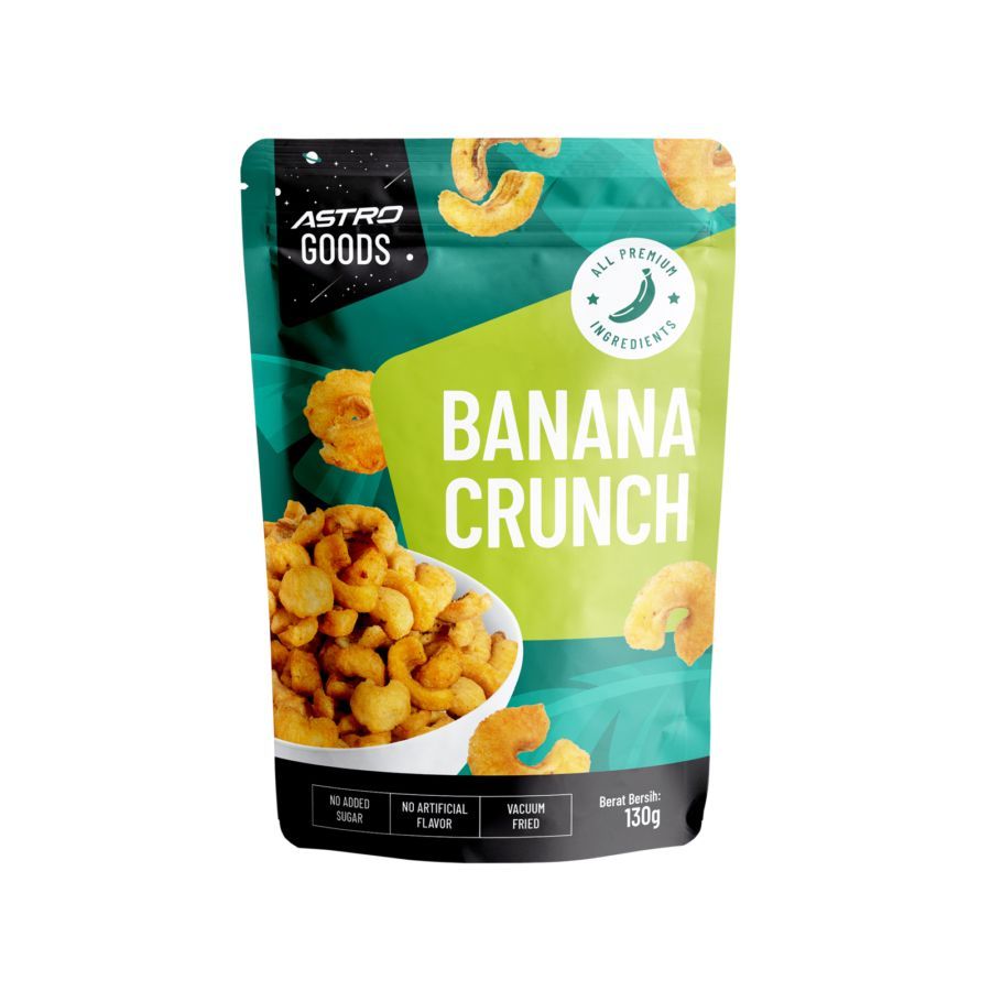 

Banana Crunch Astro Goods 130gram