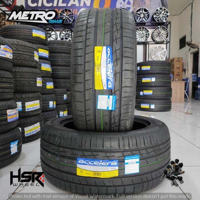 ban mobil tubeless ring 20 275/55 merk accelera iota st68 ukuran 275 55 R20 ban mobil pajero dakar