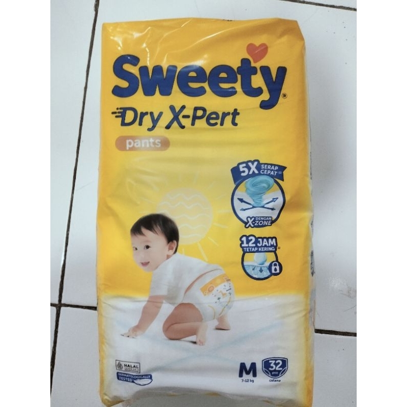 sweety M-32, sweety M32 termurah,popok sekali pakai sweety#dijaminori#