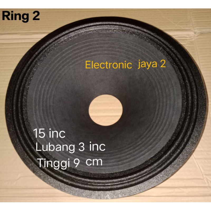 Daun speaker 15 in lubang 3 inc fr2