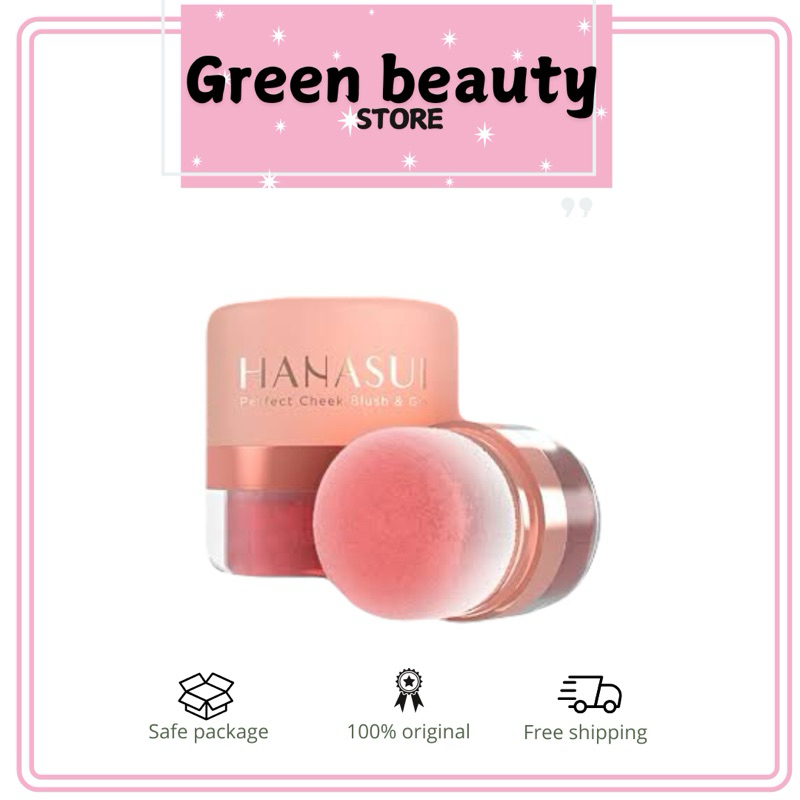 HANASUI BLUSH ON | HANASUI PERFECT CHEEK BLUSH & GO