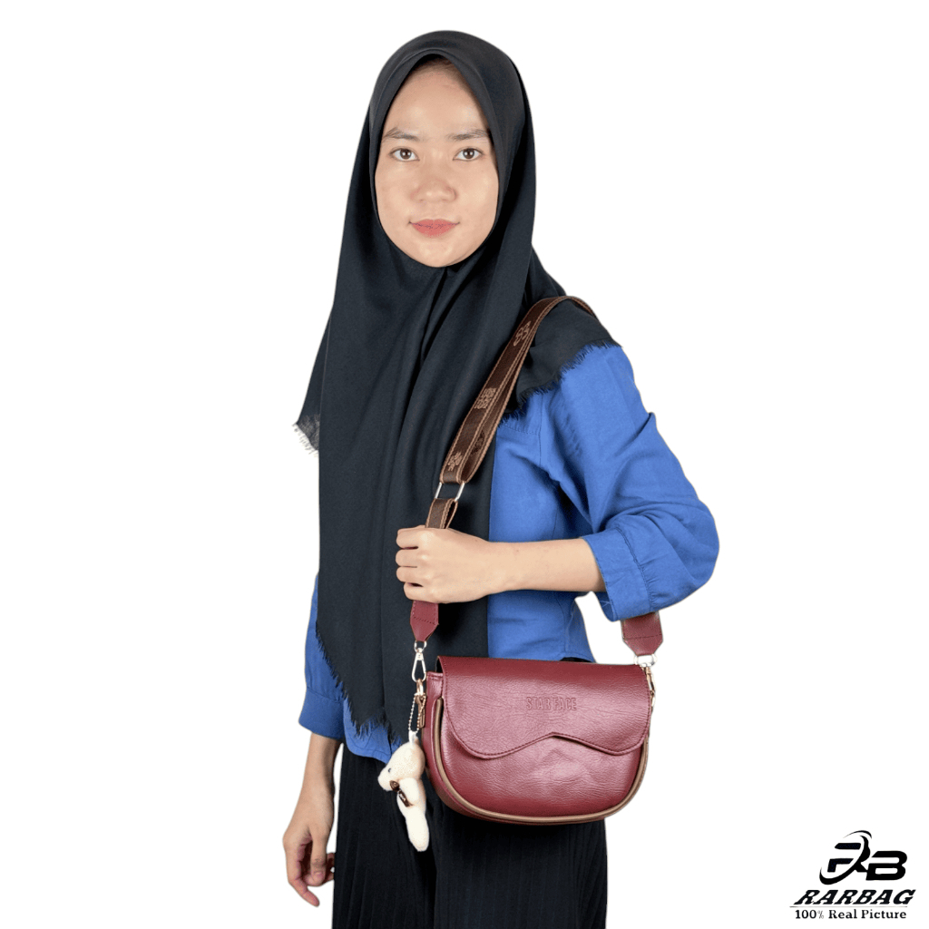 STARFACE - Tas Selempang Wanita Tas bahu FREE BONEKA