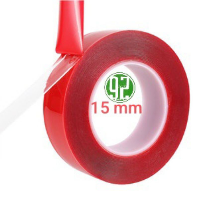 

DOUBLE TAPE LCD TOUCHSCREEN MERAH / BENING 15MM