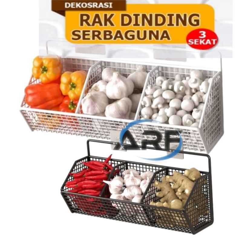 New Rak Bumbu Rak Sekat Rak Buah Rak Sekat Serbaguna