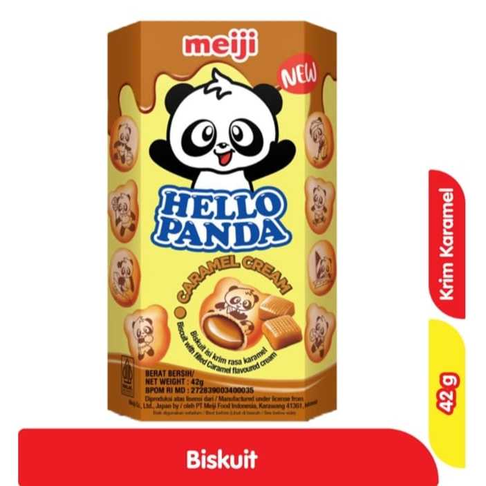 

Expire Date September 2025 Hello Panda Biskuit Caramel Cream 42g Meiji Hello Panda Biscuit Isi Krim Rasa Caramel 42 Gram