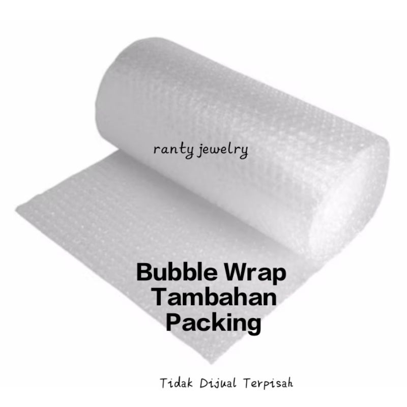 

Packing Tambahan Bubble Wrap, Tidak dijual Terpisah
