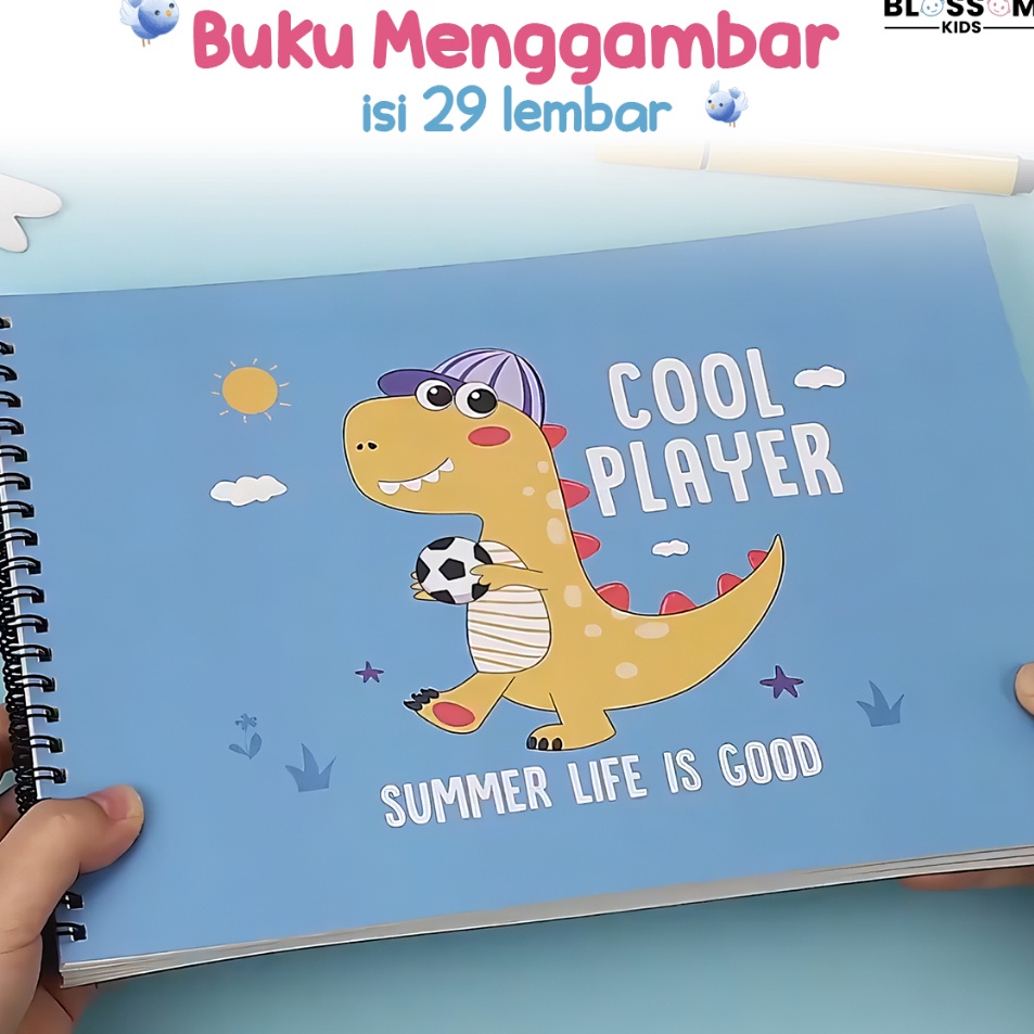 

Hadir Terupdate Buku Gambar Mewarnai Buku Gambar A4 Karakter Sketch Book Painting Book BLOSSOM KIDS