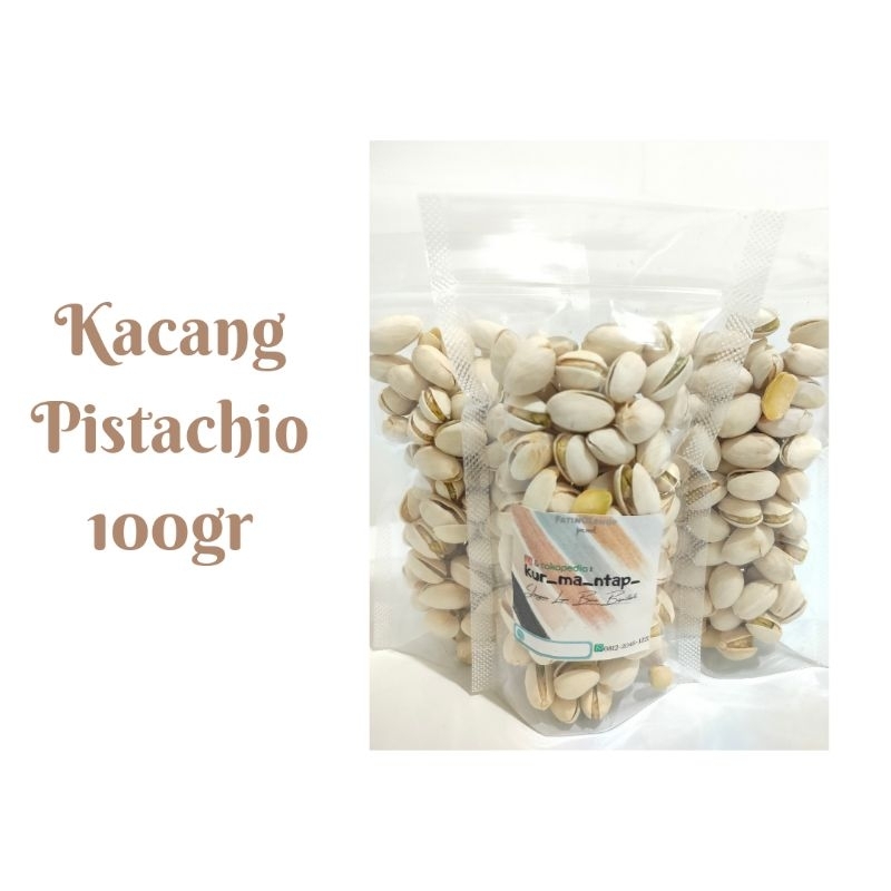 

Kacang Pistachio 100gr, 150gr, 300gr Mataram Lombok