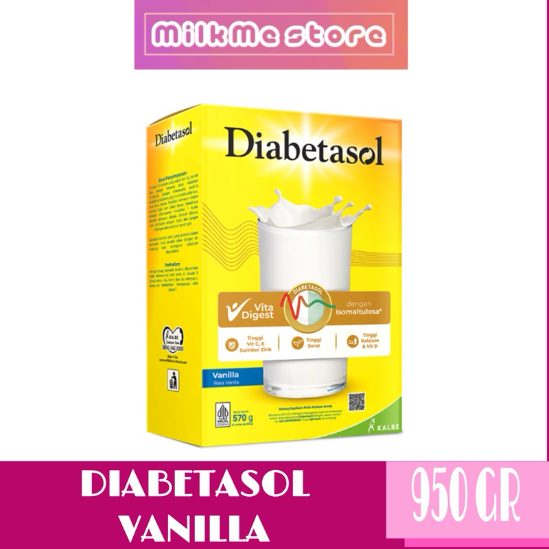 

Susu Diabetasol Rasa Vanilla 950GR