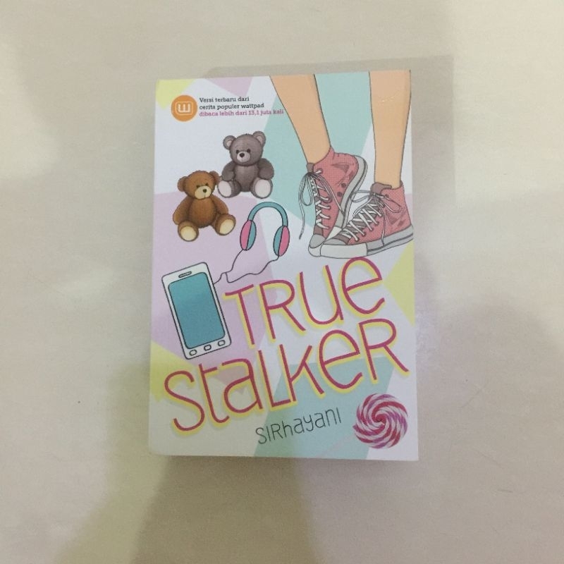 preloved novel wattpad true stalker buku bekas