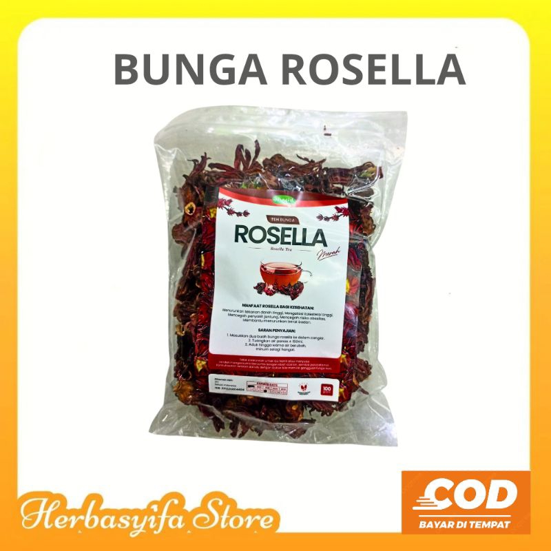 

Teh Bunga Rosella Merah 100 gram