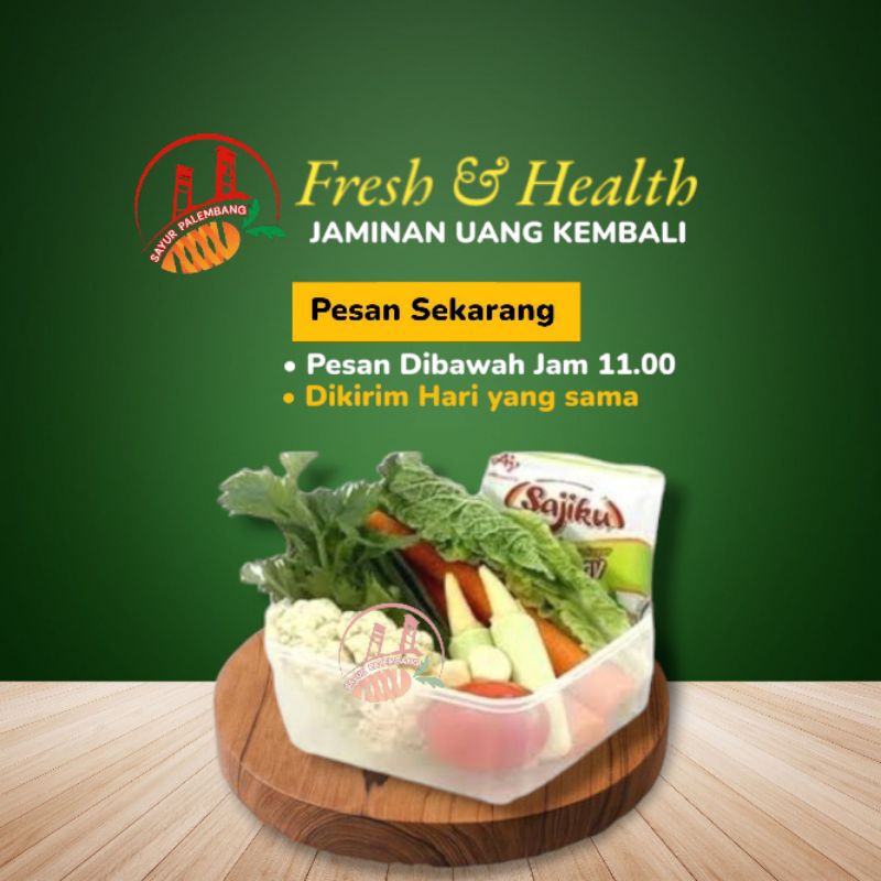 

Paket Sayur Capcay Premium Lengkap 1Box - Sayur Palembang