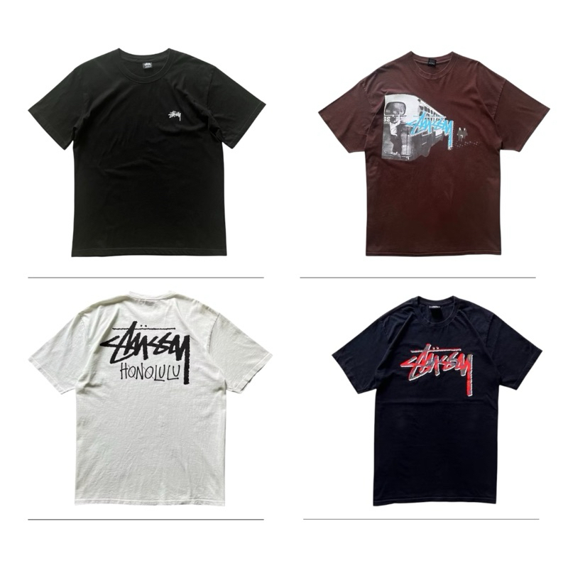 KAOS STUSSY | TSHIRT STUSSY SECOND ORIGINAL