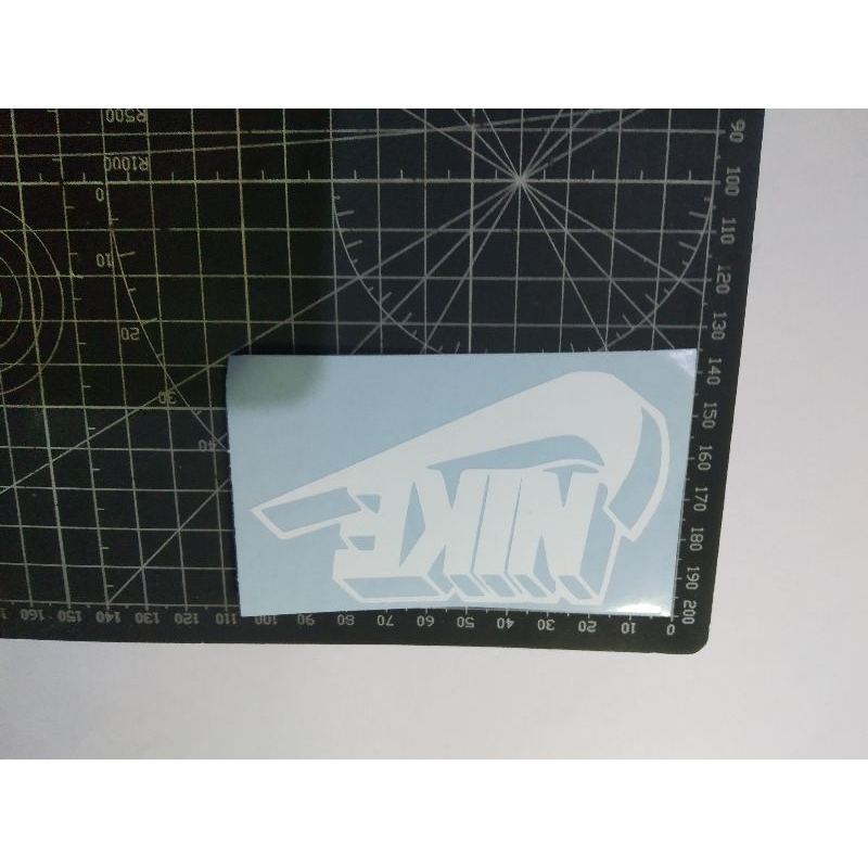 stiker cutting nike