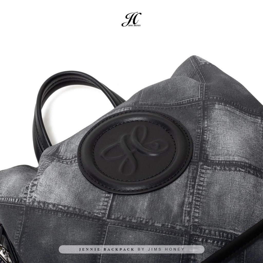 JIMS HONEY JENNIE BACKPACK Tas Ransel Gendong Punggung Wanita Korea Style Terbaru
