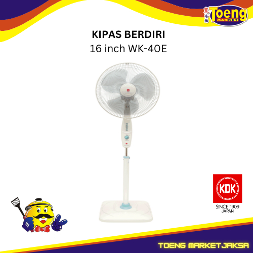 KIPAS ANGIN BERDIDI / STAND FAN 16 inch WK-40E KDK