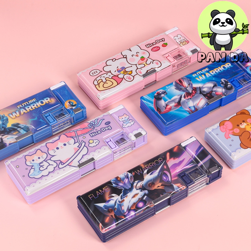 

KOTAK PENSIL 1817 MOTIF KARAKTER LUCU IMUT TEMPAT PENYIMPANAN ALAT TULIS ATK PENCIL CASE