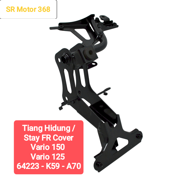 Tiang Hidung Vario 125/#Tiang Hidung Vario 150/#Stay FR Cover K59A70/#64223K59A70/#Resmi AHM/#Astra 