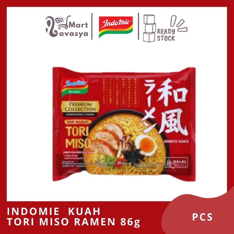 

INDOMIE KUAH TORI MISO RAMEN 86g - 1 PCS - KOTA BANDUNG - LAVASYA MART