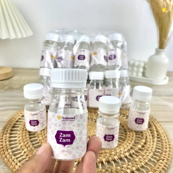 Botol Plastik Air Zamzam Kosong 50ml Isi 1 Kodi 20 Botol
