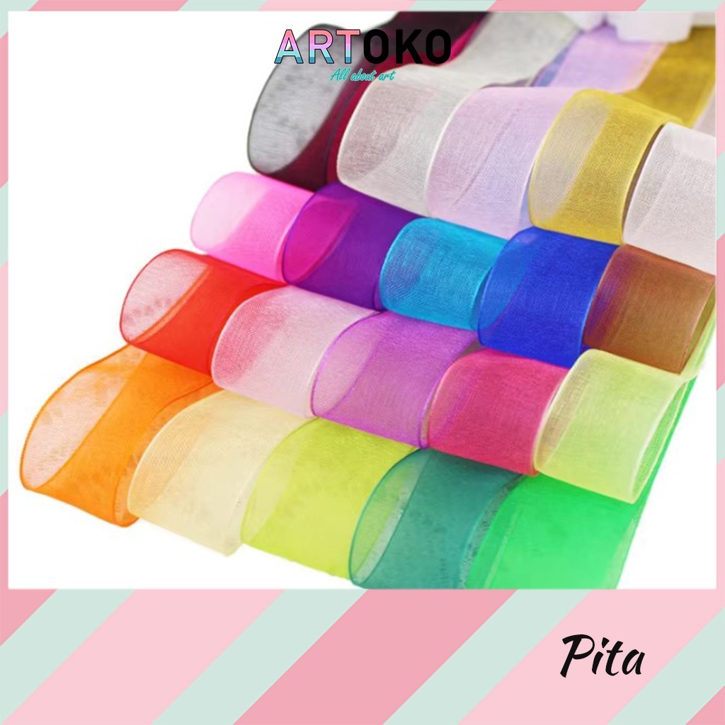 

Pita Organdi Polos 1 in Pita Hiasan Kado