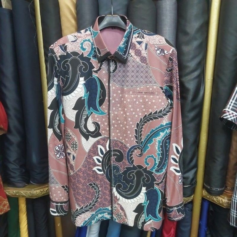 Batik Lengan Panjang, Batik Nusantara , Batik Tailor , Tailor , Batik, Nusantara, Batik Smok Zigzag