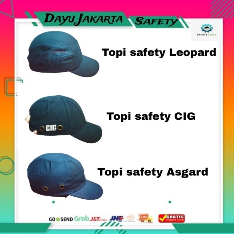 Topi safety proyek/topi safety kerja