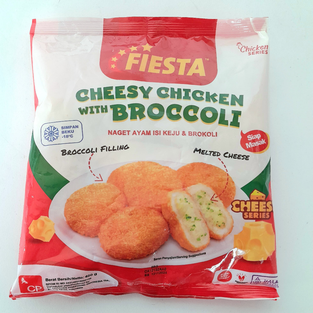 

FIESTA cheesy chicken broccoli 400gr