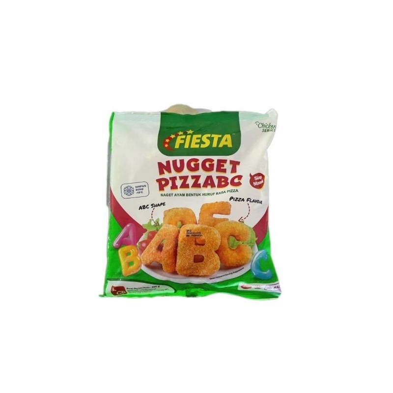 

Chicken Nugget Pizza Abc Fiesta/naget ayam bentuk huruf