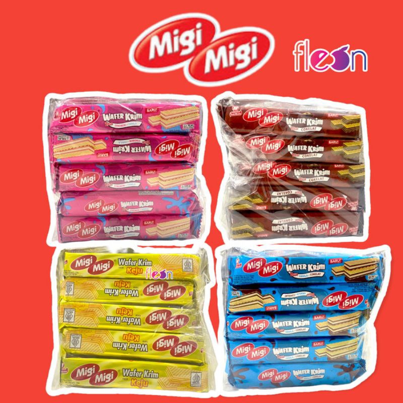 

Migi Migi Wafer Krim PACK (isi 10 pcs)