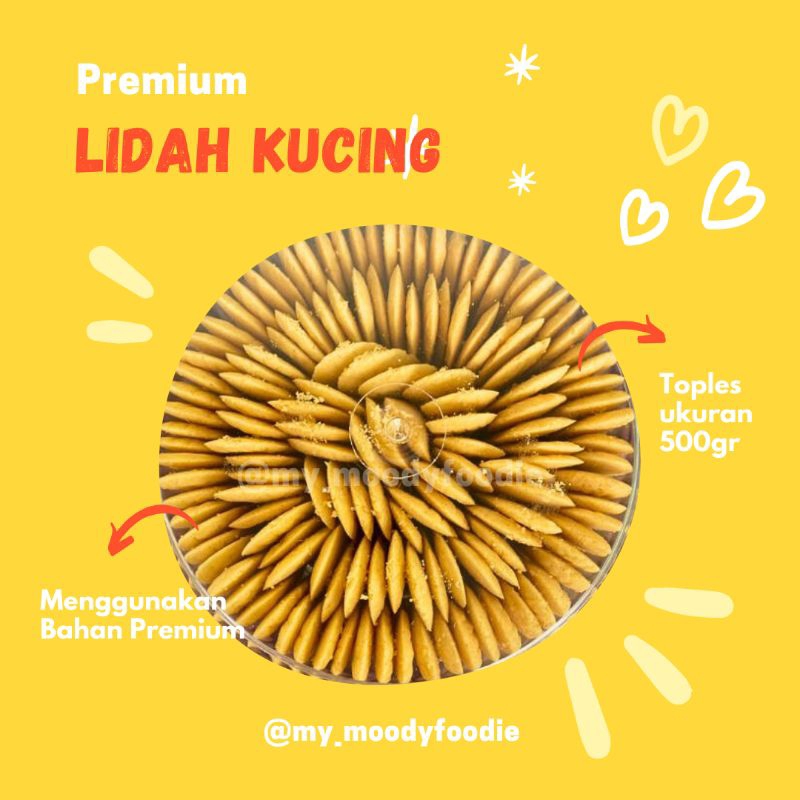 

(PRE-ORDER) Kue Lidah Kucing | lidah kucing Nutella | kue kering natal dan imlek