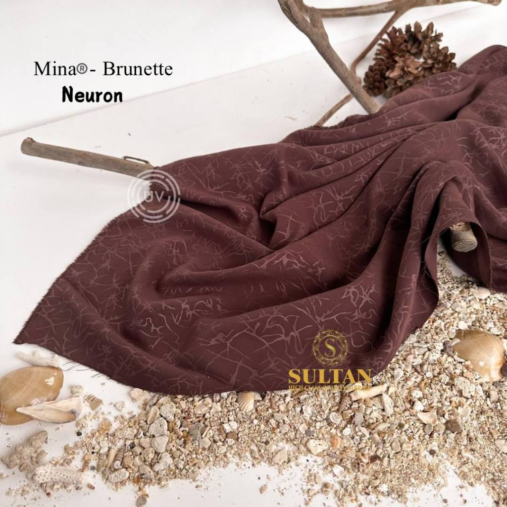 KAIN SULTAN MINA ANTIUV EMBOSS NEURON ORIGINAL