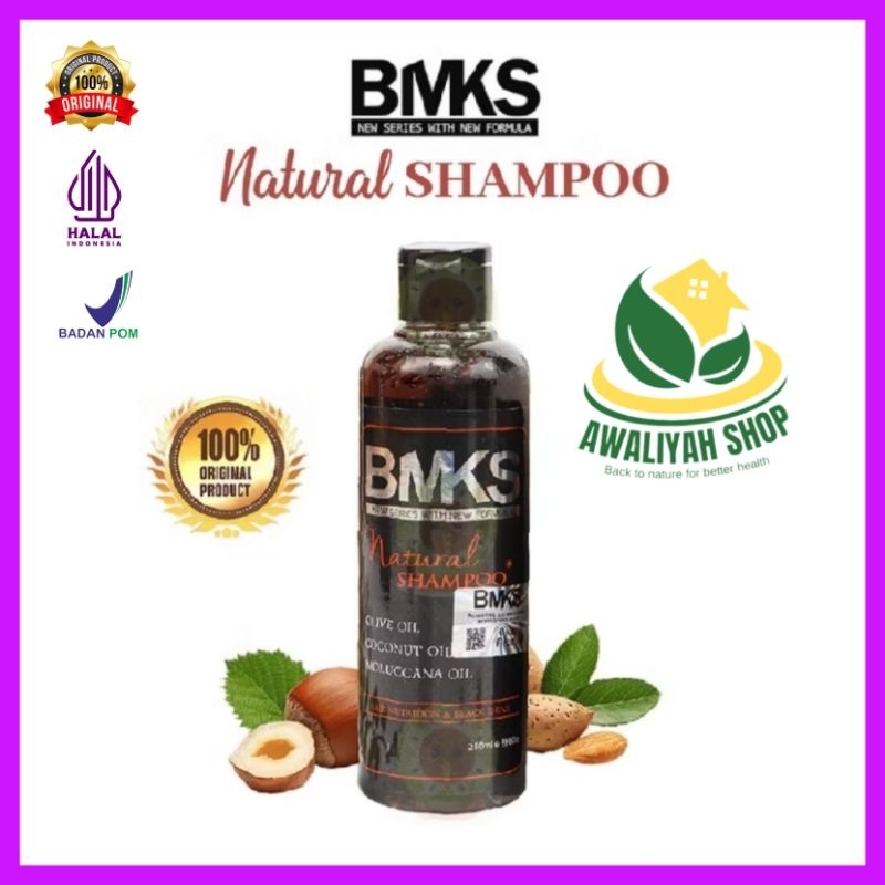 BMKS CONDITIONER - BMKS SHAMPOO - BMKS MINYAK KEMIRI BPOM