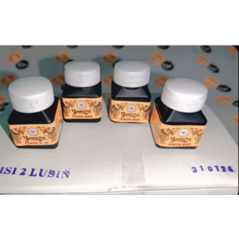 

TINTA BAK YAMURA CAP NAGA/TINTA KALIGRAFI YAMURA KECIL 231 (ISI 24 BIJI)