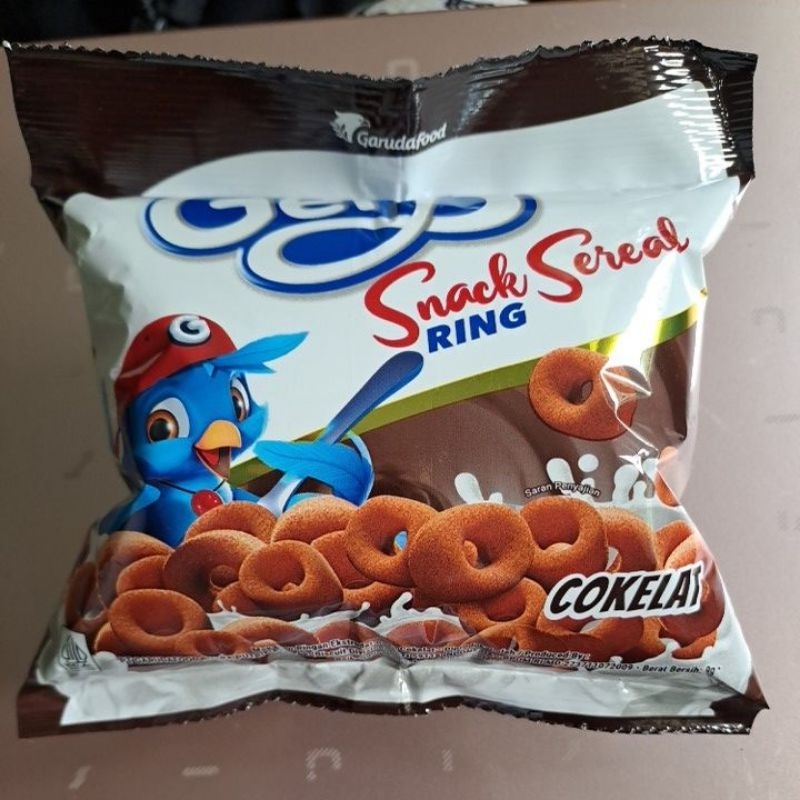 

gery Snack Sereal Ring Coklat
