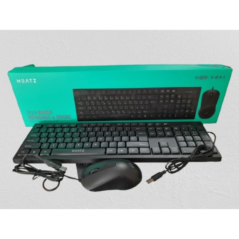 KB + MOUSE WIRED ZK28 HEATZ
