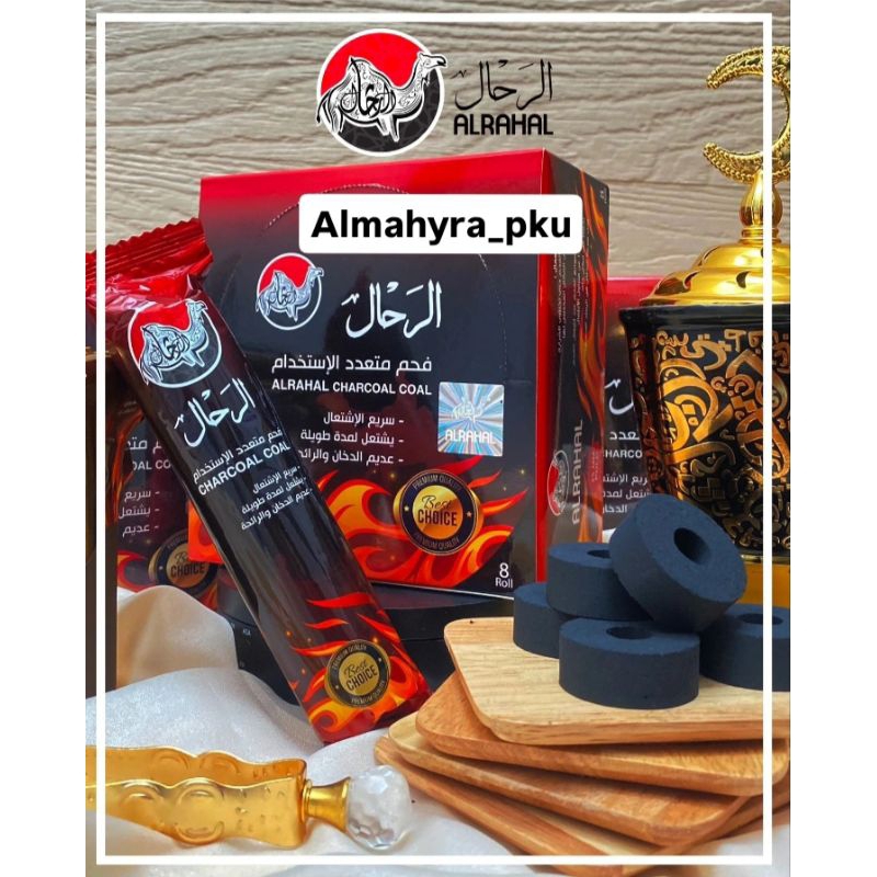Arang Magic/ Arang Bukhur/ Arang Dupa Magic Al Rahal Charcoal 1 Kotak