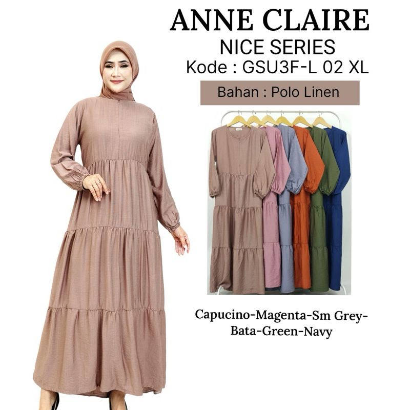 Anne Claire Gamis Polo Linen