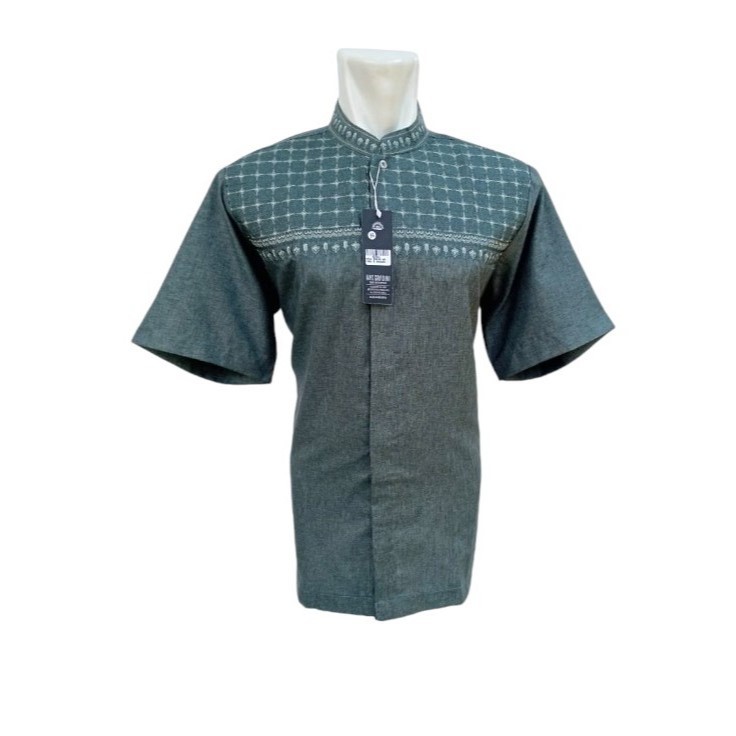 Baju Koko Hasgradini - Jumbo India Warna Tangan Pendek Pria Atasan