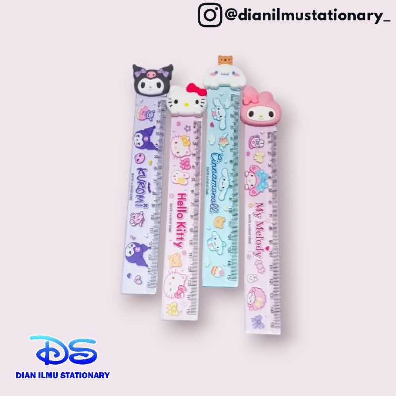 

penggaris sanrio 15cm 728