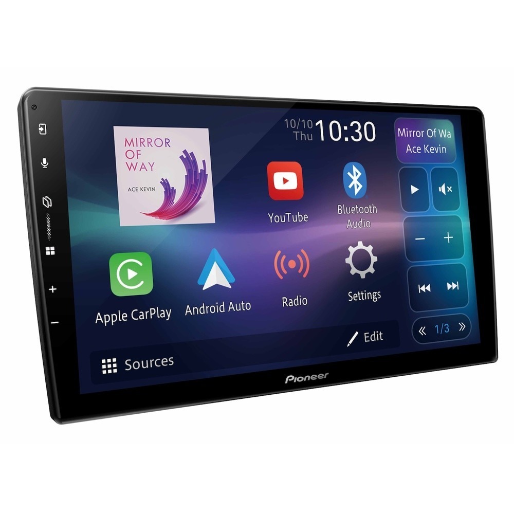 Pioneer DMH-AP6650BT Head Unit Semi-Android 9-Inch WSVGA Capacitive Display Panel