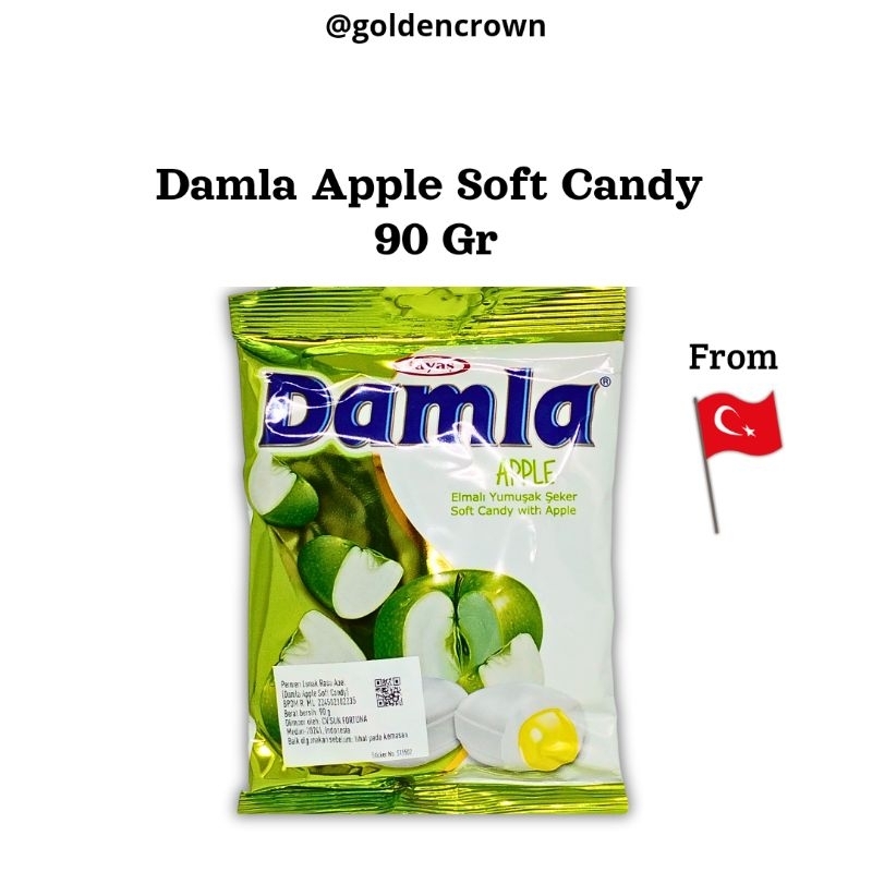 

Damla Apple Soft Candy / Permen Lunak Rasa Apel 90g