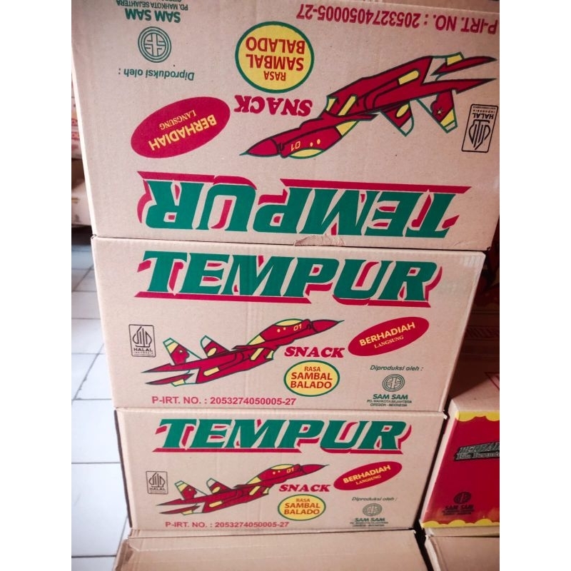 

SNACK CHIKI TEMPUR ISI 40 PCS BERHADIAH