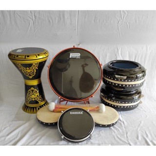 Hadroh Ukir Jepara FULLSET Kayu Mahoni Kualitas Super